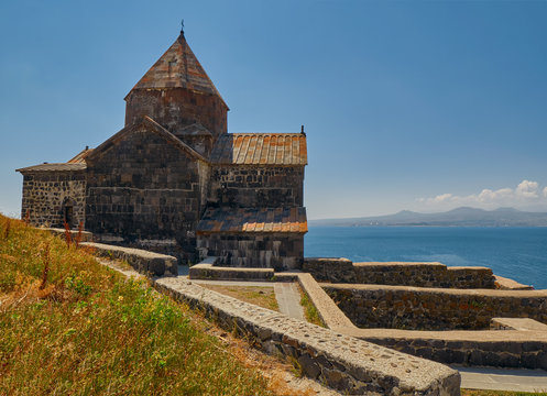 Sevanavank Monastery on Sevan Lake in Armenia