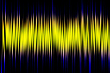 Fondo abstracto de lineas de color amarillo y azul.