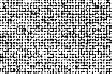 Dark Pixels texture. Pixel Abstract Mosaic Gradient Design Background. Monochromatic Abstract Background Isolated on white. Vector Illustration.