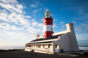 Fototapeta na wymiar Leuchtturm am Kap Agulhas