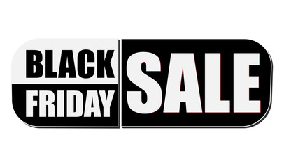 black friday sale label