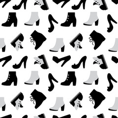 Shoe Seamless Pattern