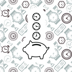 Time is money business concept