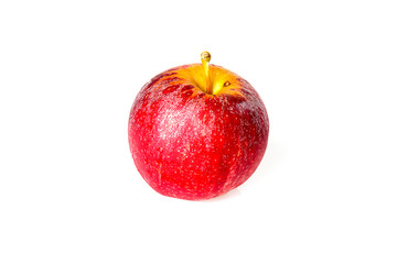 Fresh red apple isolated