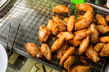 Fresh fired chicken on sale
