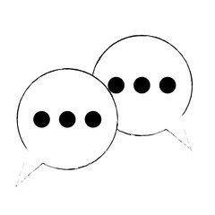 speech bubble isolated icon vector illustration design