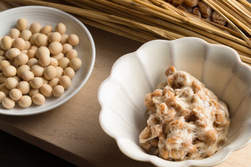 Natto, Fermented Soy Beans - 180342119
