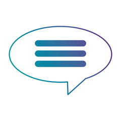 speech bubble isolated icon vector illustration design