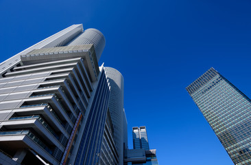 名古屋　名駅の超高層ビル群