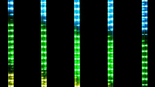 Hintergrundeffekt LED-Stripes