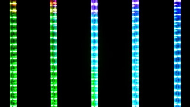 Hintergrundeffekt LED-Stripes