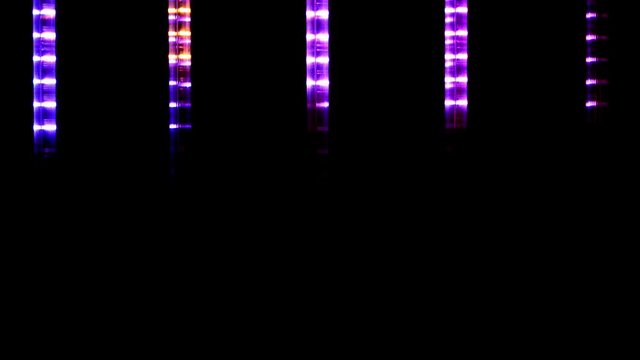 Hintergrundeffekt LED-Stripes