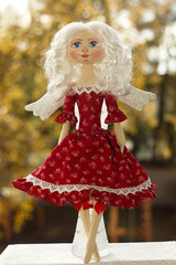 Hand sewing doll, angel, princess.