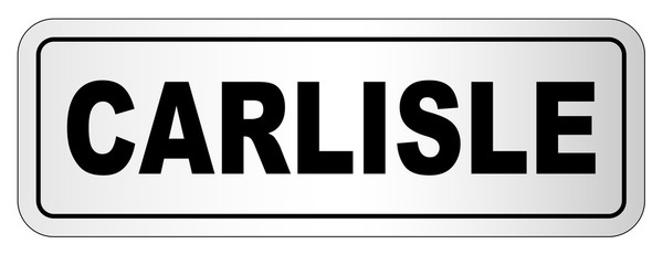 Carlisle City Nameplate