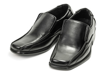 Fototapeta na wymiar Men leather shoes