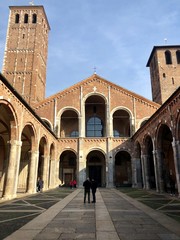 Milano, la basilica di Sant’Ambrogio