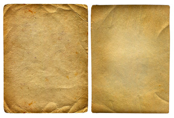 Two Vintage Papers