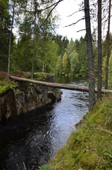 Сентябрь на реке Тохмайоки.Карелия.
