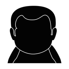 cute grandfather avatar character vector illustration design