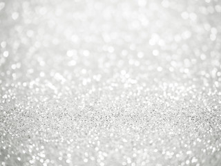 defocused abstract silver lights background