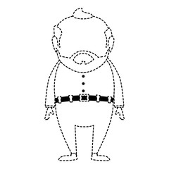 cute grandfather avatar character vector illustration design