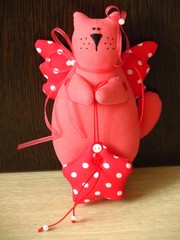 рукодельный кот
