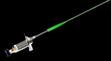 Fototapeta premium Sci-Fi Laser Rifle
