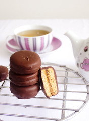 Alfajores Bañados de Chocolate