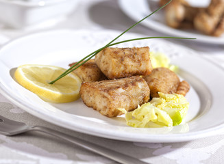 Battered fish