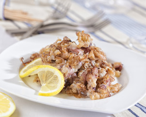 Fried squid