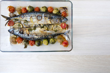 cooking mackerel fish