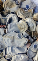 Obraz premium gas masks