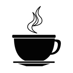 delicious cup coffee icon vector illustration design