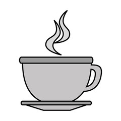 delicious cup coffee icon vector illustration design