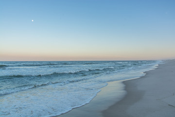 Atlantic with the Moon