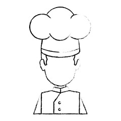 professional chef avatar character vector illustration design