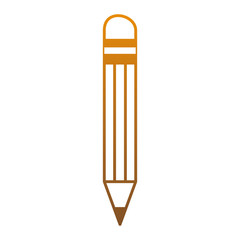 pencil school isolated icon vector illustration design