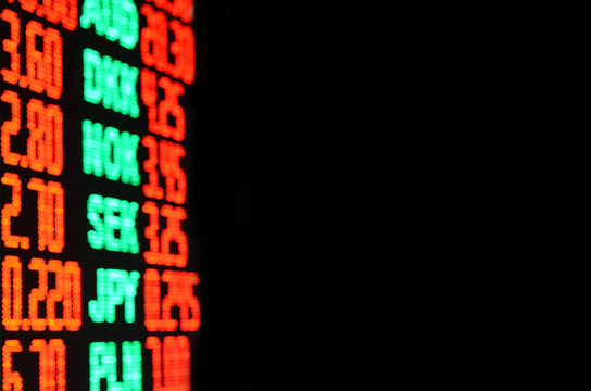 Foreign currency exchange rates