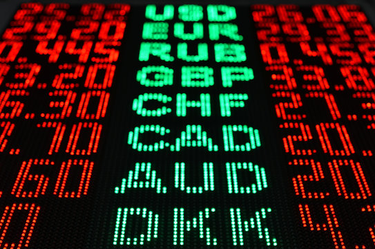 Foreign currency exchange rates