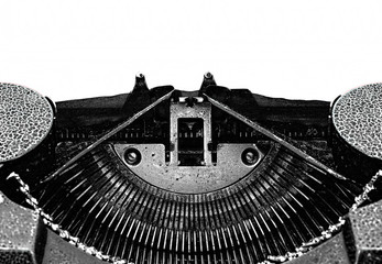 Fototapeta premium Old typewriter machine
