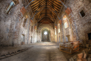 Ruins of the Augustinian Monastery, Pivon, Czech republic