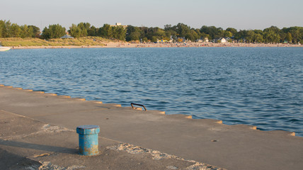 Obraz premium Saint Joseph Pier in Michigan