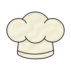 chef hat isolated icon vector illustration design