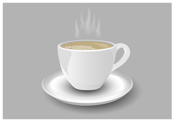 cup of coffee vector design