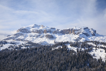 Obraz premium Winter in the alps