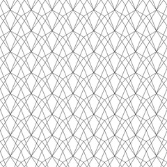 Seamless pattern - linear abstract geometric background.