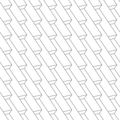 Seamless pattern - linear abstract  geometric background