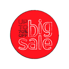 Black Friday Sale labels, phrase for logo, banners, labels, badges, prints, posters, web.