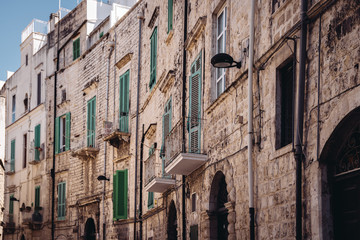Fototapeta na wymiar Molfetta buildings - Puglia Italy
