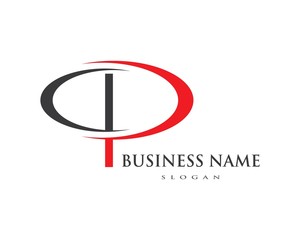 P Letter Logo Business